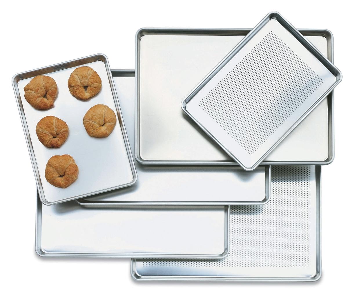 aluminium baking pan, 650 x 450 x 25mm Dentons